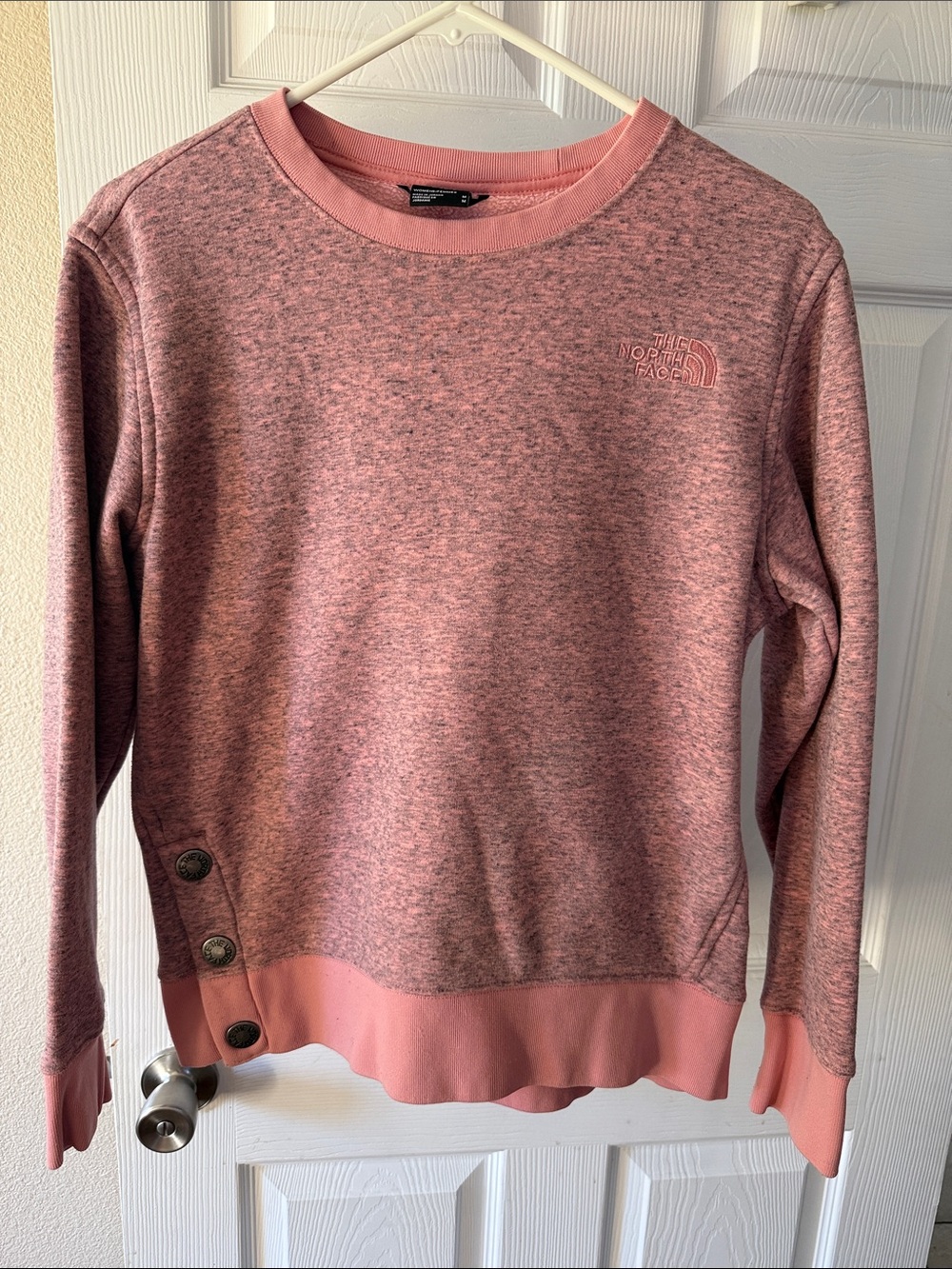 The North Face Pink Heather Crewneck Sweatshirt